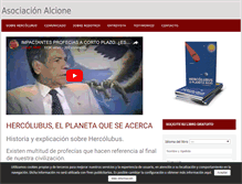 Tablet Screenshot of elplanetaqueseacercaalatierra.com